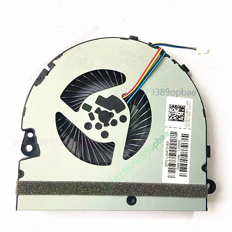 New Original CPU Cooling Fan L20473-001 for HP 15-DA TPN-C135 TPN-C136 Laptop Replacement Fan