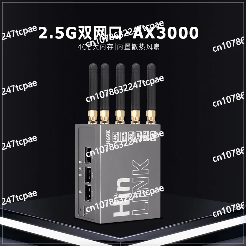 Hinlink H69K Router 5GCPE Mobilfunk Auto Drahtlose Flexible Router Entwicklung Bord Durchdringende Wand Dual-Band WIFI6