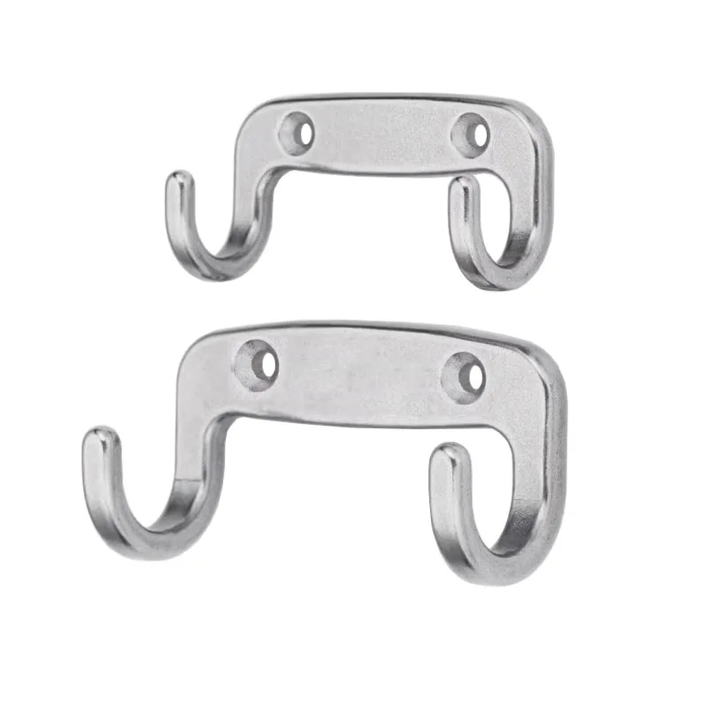 Stainless Steel Wall Coat Cloth Hanger Buckle  Door Hook Ship Yacht Boat Shower Room Bathroom Bracket Hardware