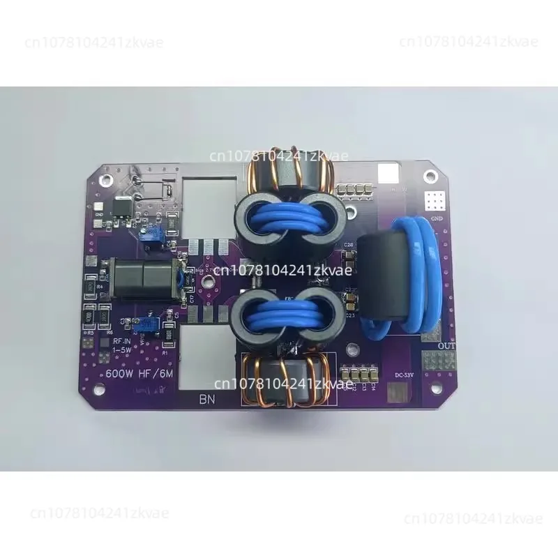 

HF600W Power Amplifier Board Shortwave Power Amplifier Single Sideband Amplifier High Power Radio