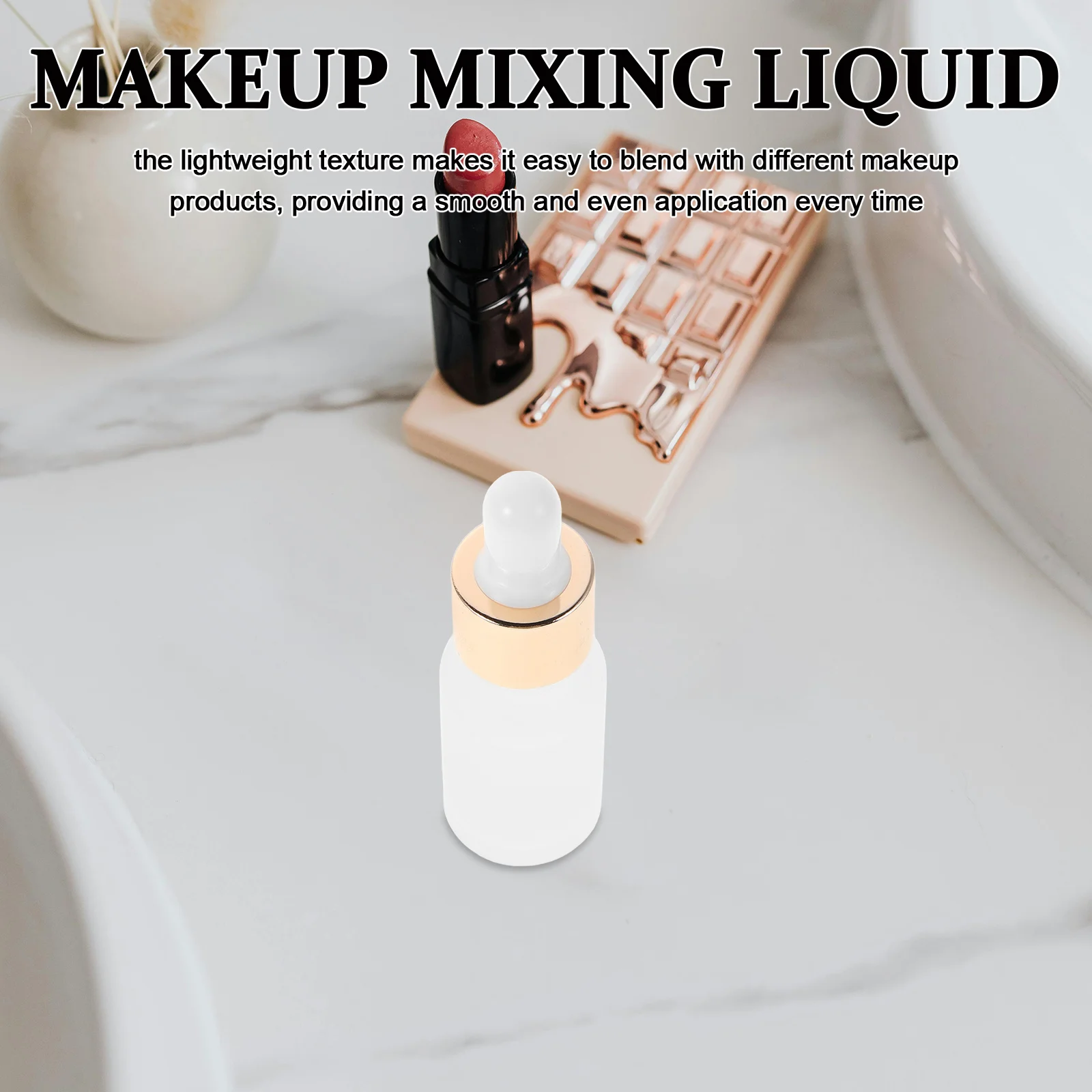 Klarer Make-up-Mischflüssigkeit-Verdünner und -Verstärker für Eyeliner, Rouge, Mascara, Lidschatten, Nagellack, für glatte Mischung