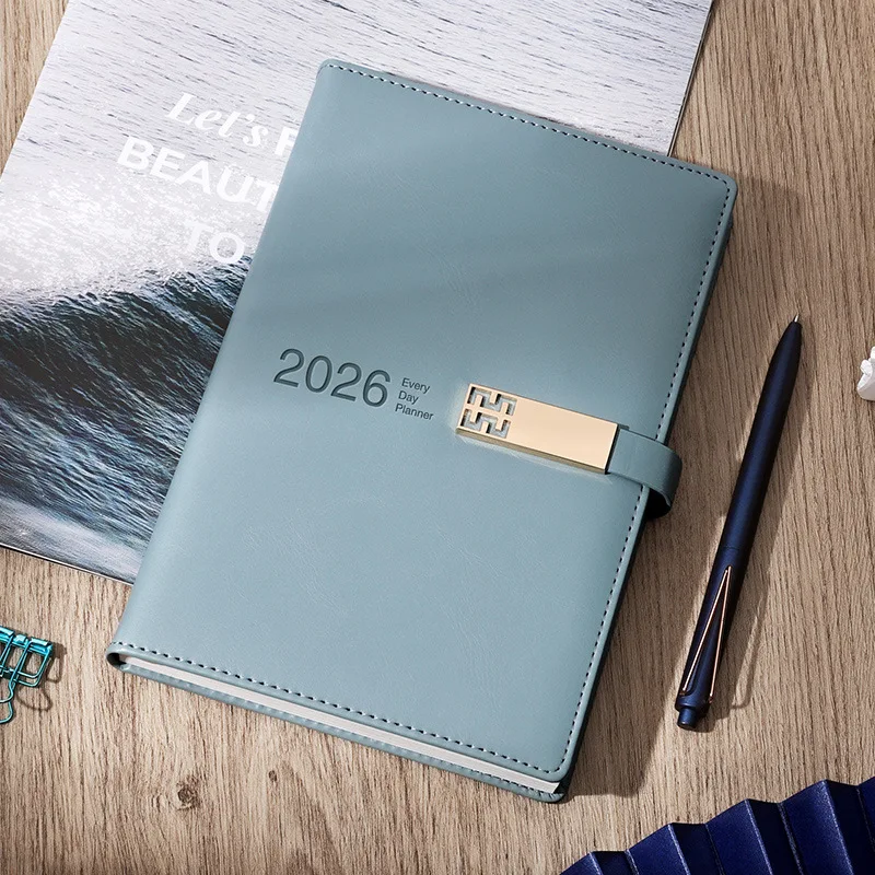 Agenda 2026 Planner Organizer Diary Canlendar Daily Notebook and Journal A5 A4 Bullet Notepad Office Note Book Plan Sketchbook