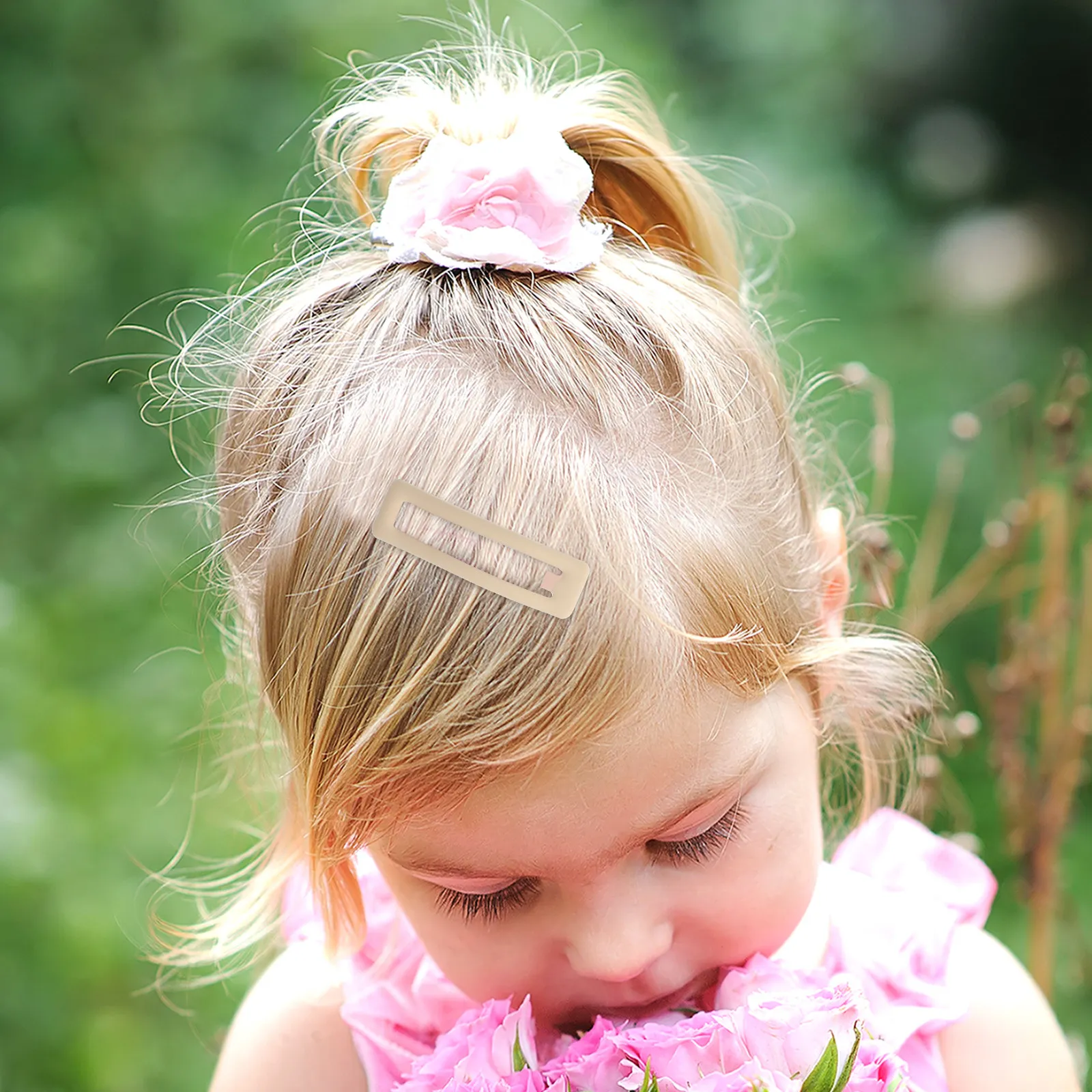 9Pcs Matte Finish Hair Clips Snap Clip Design Strong Hold Metal Barrettes for Women Girls Hair Accessories Styling Washing