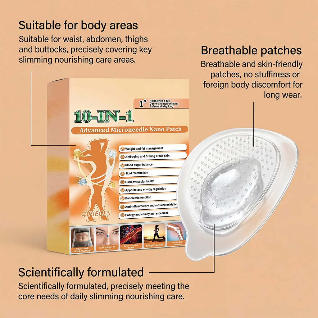 Body Care PatchGentle and fitting for targeted body areas, convenient simple skin external care for everyday use.