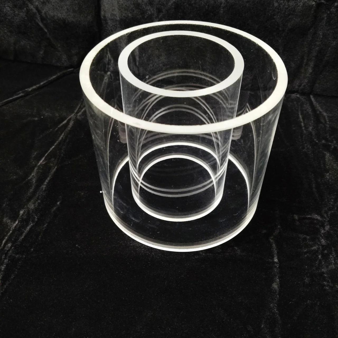 Image of 15-45mm Außendurchmesser 100mm Länge Klares Quarzglas-Reagenzglas Hitzebeständiges Labor-Transparentglas Heizungs-Sichtglasrohr