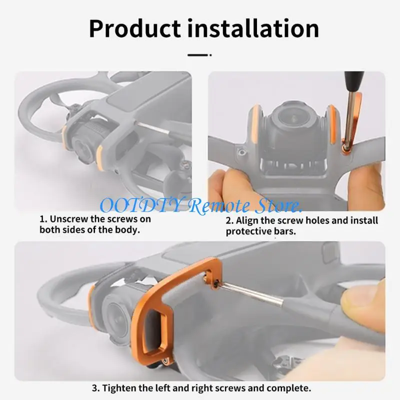 

Aluminum Anticollision Bumpers for Avata 2 Gimbal Bumpers Protector