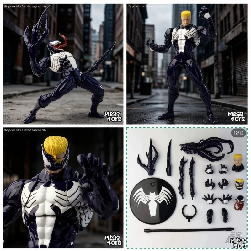 【new-product-order-】mess-toys-updated-prototype-venom-symbiote-1-12-scale-action-figure-collectible-toy-gift
