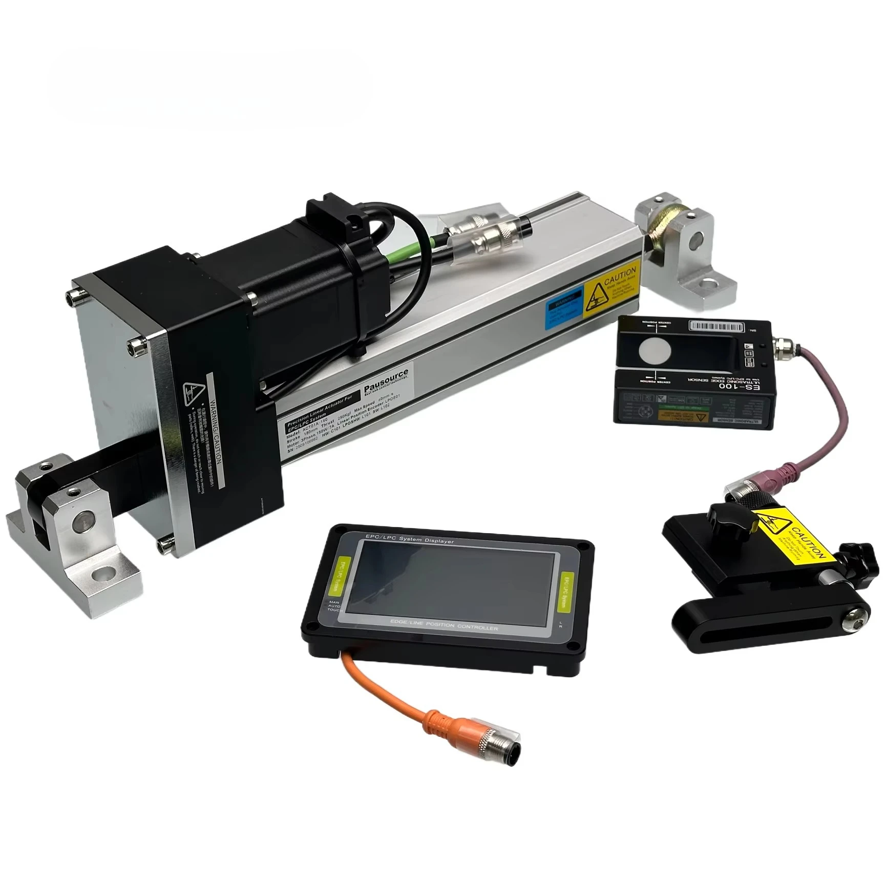 New Servo EPC System Automatically Detect and Correct the Lateral Position Deviation of Rolls Ultrasonic Edge Sensor