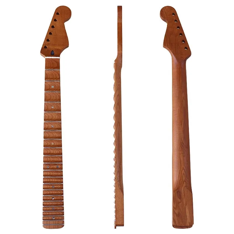 

Wavy neck roasted maple matte concave and concave neck ST roasted maple neck 6 string 22-grade electric guitar handle