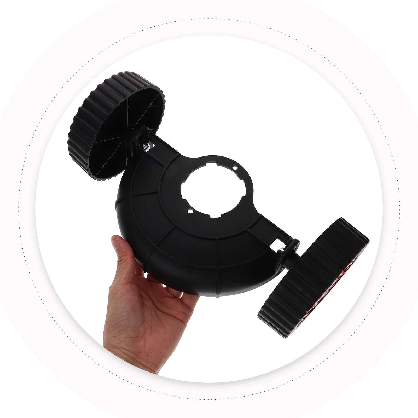 

Lawn Mower Replacement Support Wheels Heavy Duty Plastic Auxiliary Wheel for Gas Electric Mowers Quiet Large Load