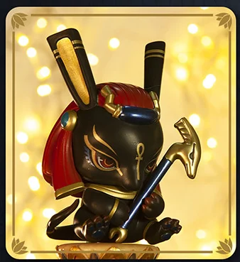 AARU GARDEN Blind Egyptian Gods Series Blind Box Figures Egyptian Exhibition Text Tron Deer Peripheral Ancient Mythological