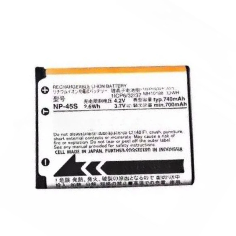 High Quality New NP-45S Camera Battery 3.7V 700mAh For FUJIFILM NP-45 NP-45B NP-45S XP10 XP11 J38 Z70 Z35 J40 J20 Batteries
