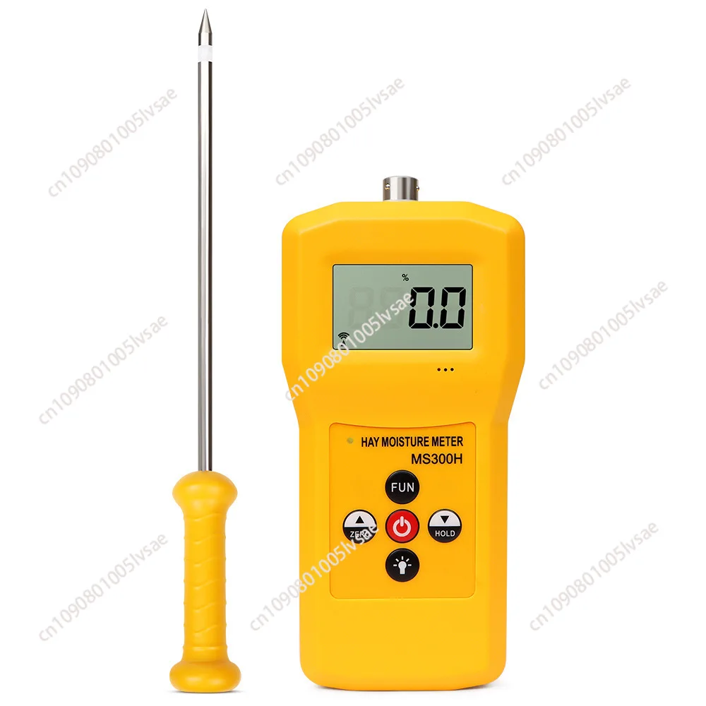 MS300H Hay Moisture Meter Tester Alfalfa Hygrometer Humidity Moisture Meter For Cereal Straw,Bran, Forage Grass