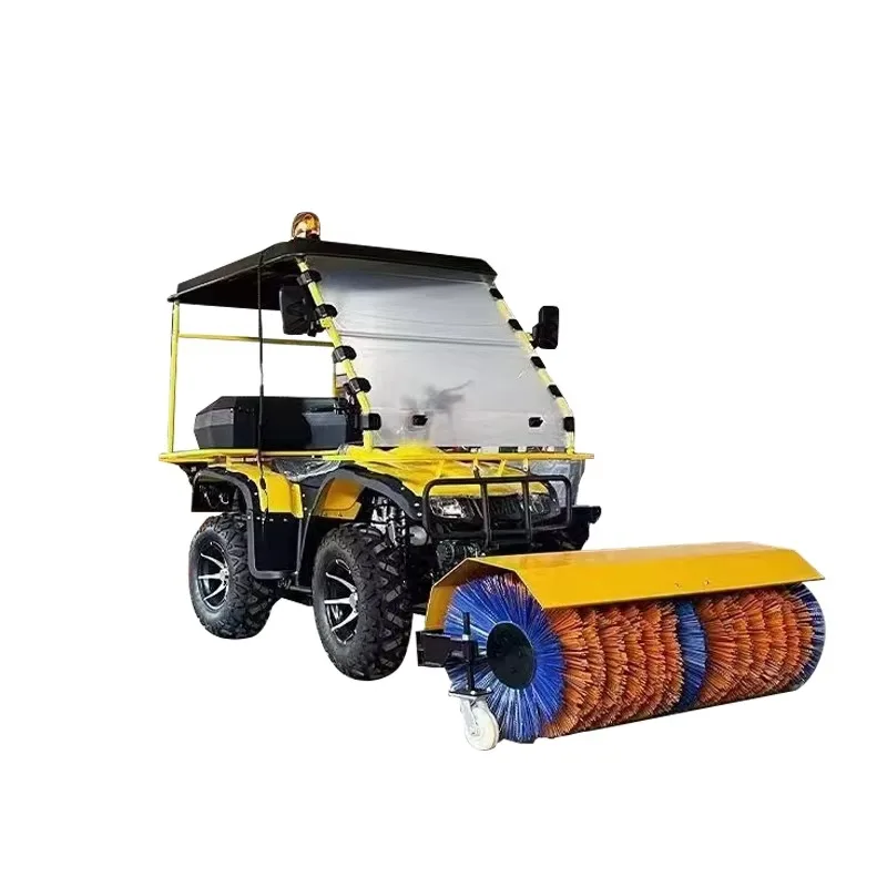 Customized Cheap Sale Ride On Snow Thrower Car Blowers Tractor Machine Mini Snow Blower Truck
