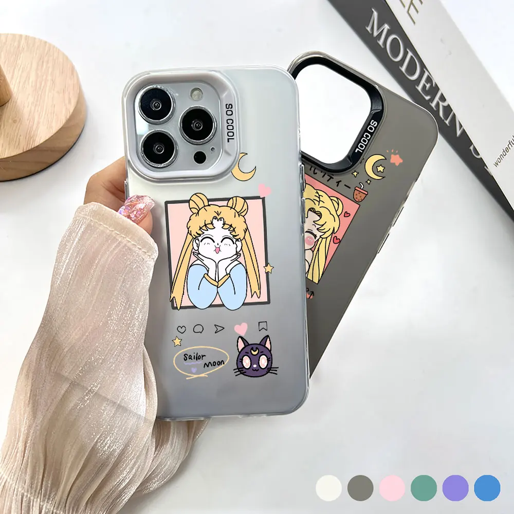 S-Sailor Moon Cartoon PHONE CASE COVER FOR OPPO F21 F19 5 RENO 7 8 8Z 8T 10 5F 11F 12 10 6  12F 7Z PRO PLUS LITE 5G