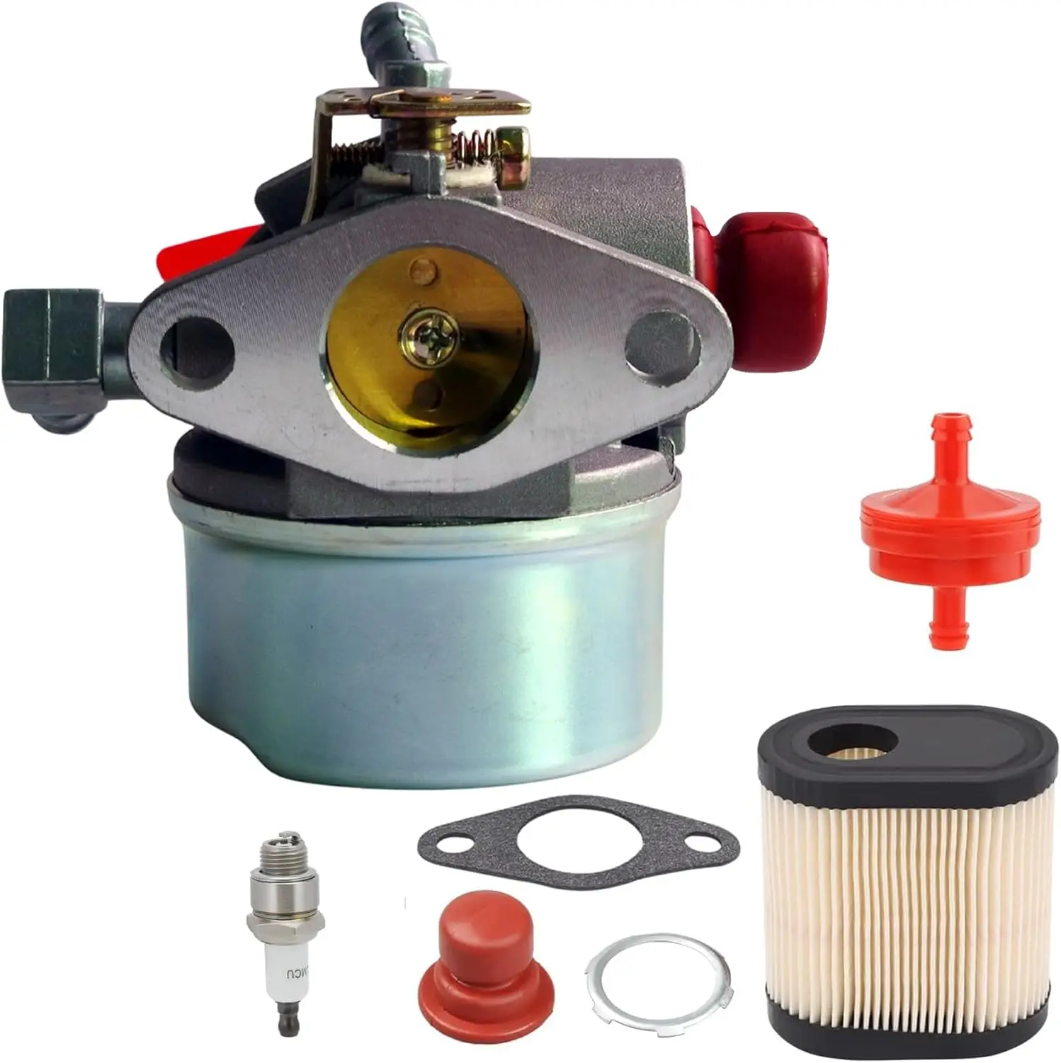 Carburetor Compatible for TECUMSEH 640350 640303 640271 640338 640274 13566 FITS MODELS: LEV105 LEV120 LV195EA LV195XA LEV100 LE