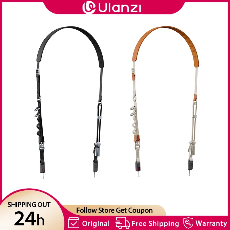 

Ulanzi YF01 Y-Flex Quick Release Buckle Camera Strap Integrated Data Cable Camera Wrist Strap for Outdoor Travel Photography