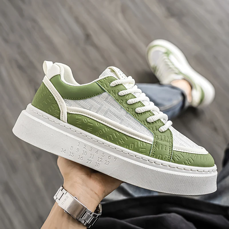 

Running Sneakers For Men Skateboarding Basketball Shoes Popular in Spring 2025 Man Sports Shoes Fashionable Breathable Anti Slip