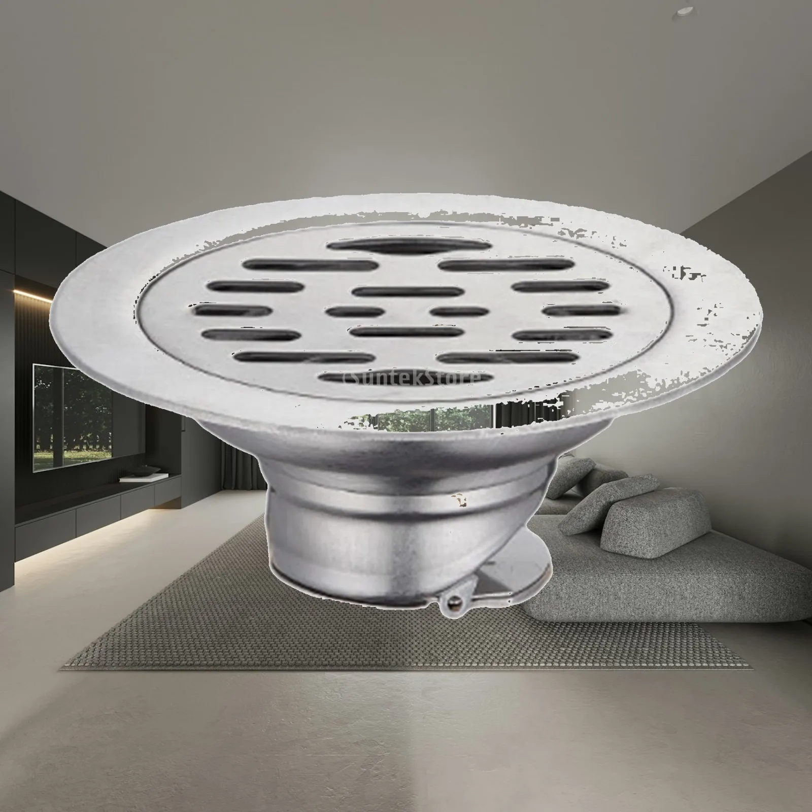 

Floor Drains Drainer 12cm Sewer Core for Kitchen Sink Bathroom Shower Shower