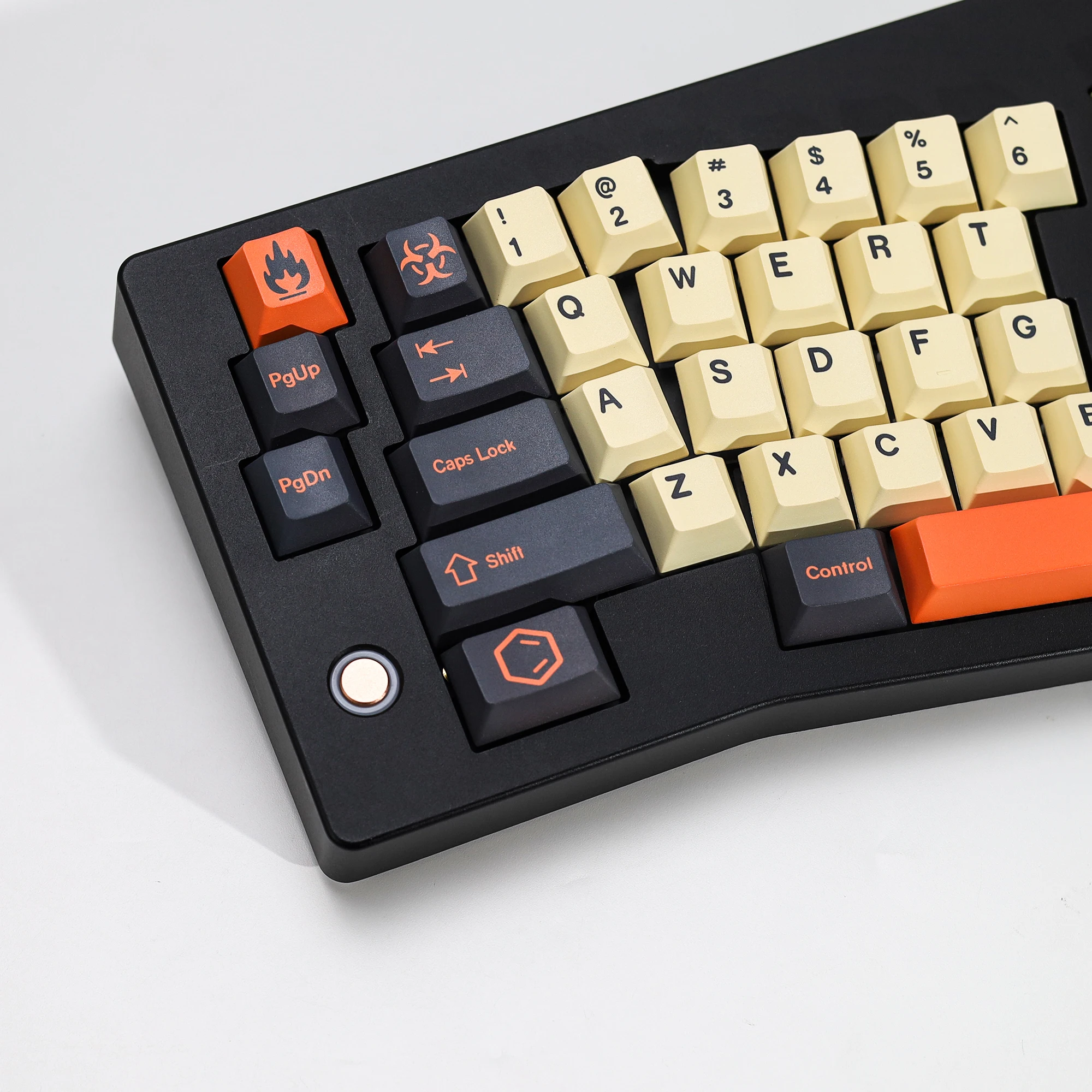 KBDiy GMK Tastenkappen Retro GMK Carbon Cherry Profil PBT Alice Tastenkappen Benutzerdefinierte DIY für MX-Schalter Gaming 60 Mechanische Tastatur KIT – Detail 16