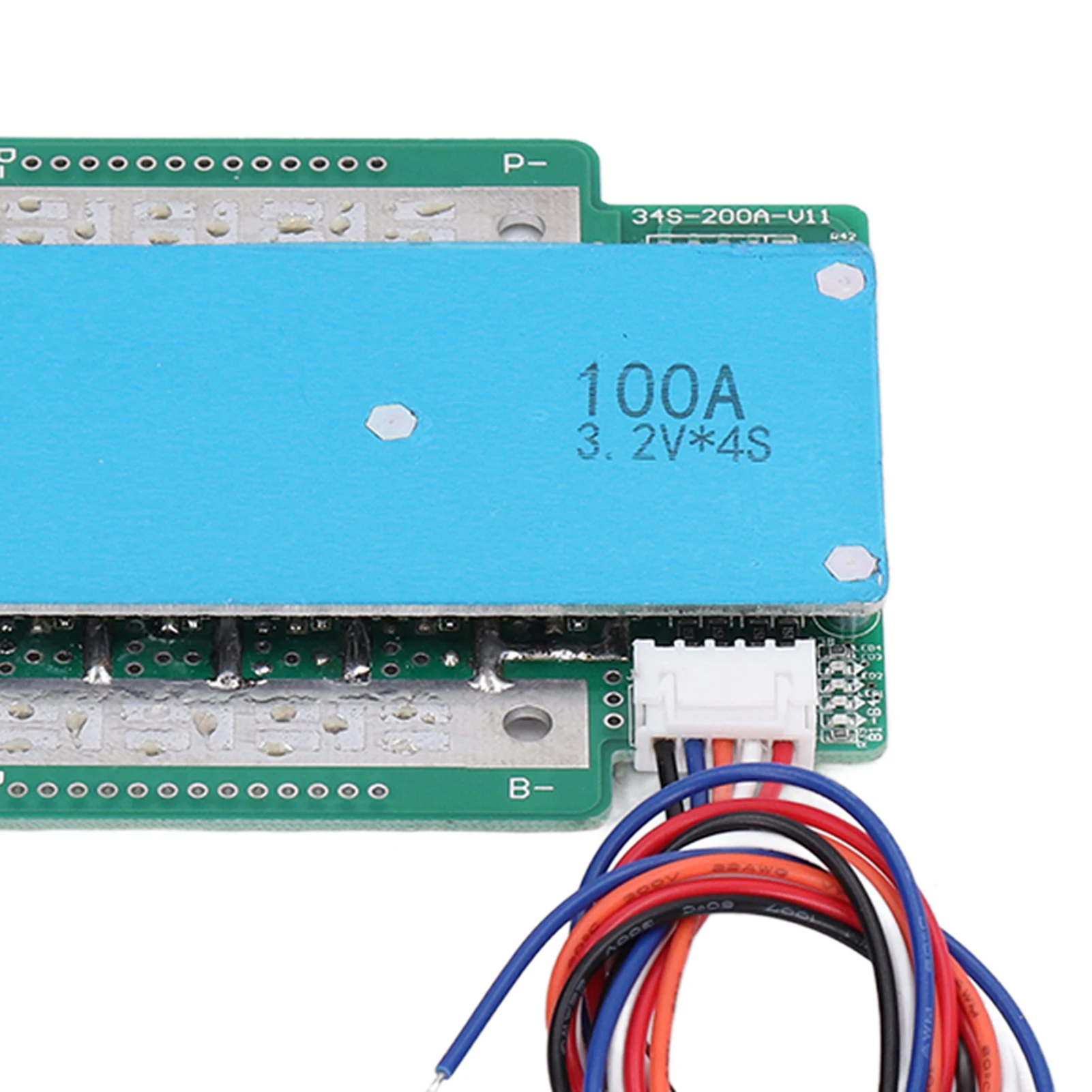 4S 保護ボード合金 PCB カースタートインバーター BMS PCB 3.2V 家庭用 DIY 科学プロジェクト用 (200A)