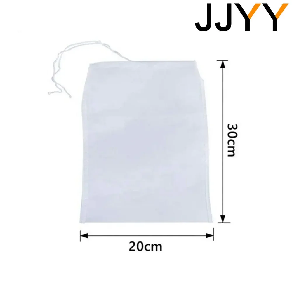 JJYY 100/200/300 Mesh Nylon Filter Mutter Milch Tasche Net Joghurt Tee Bier Kaffee Öl Lebensmittel Filter Siebe Mesh Küche Sieb Taschen