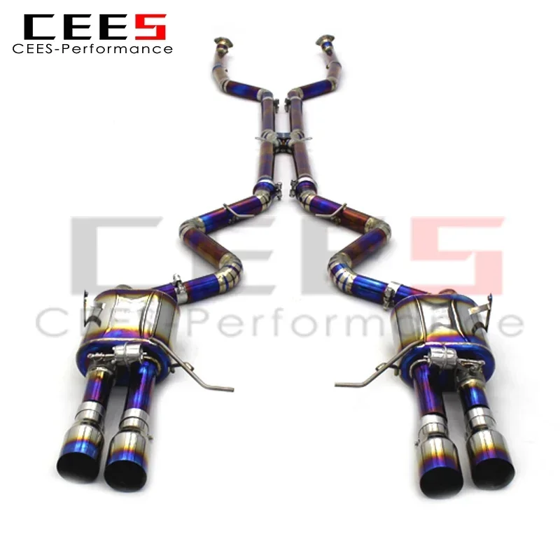 cees Catback Exhaust for BMW M3 E90/E92/E93 4.0L 2007-2013 Car High Performance Titanium Alloy Racing Exhaust System Assembly