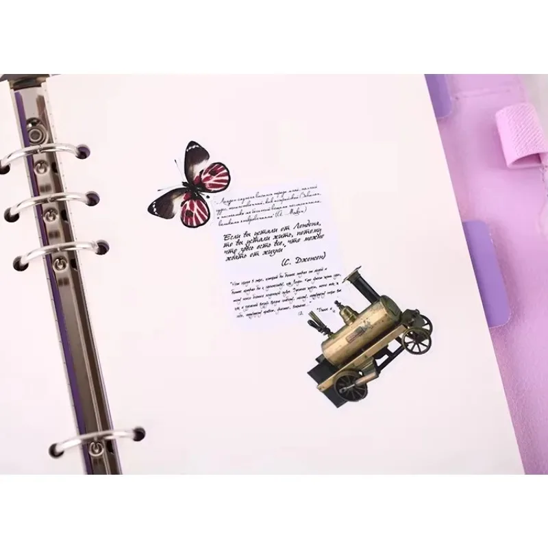 64 Uds. Pegatinas creativas y bonitas hechas a sí mismas para álbum de recortes de cosas antiguas de Londres/pegatinas decorativas/álbumes de fotos