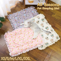 Double-Sided Pet Sleeping Mat Cat Dog Universal Blanket Pad Pets Supplies For Four Seasons Thickened Warm Pad Accessories