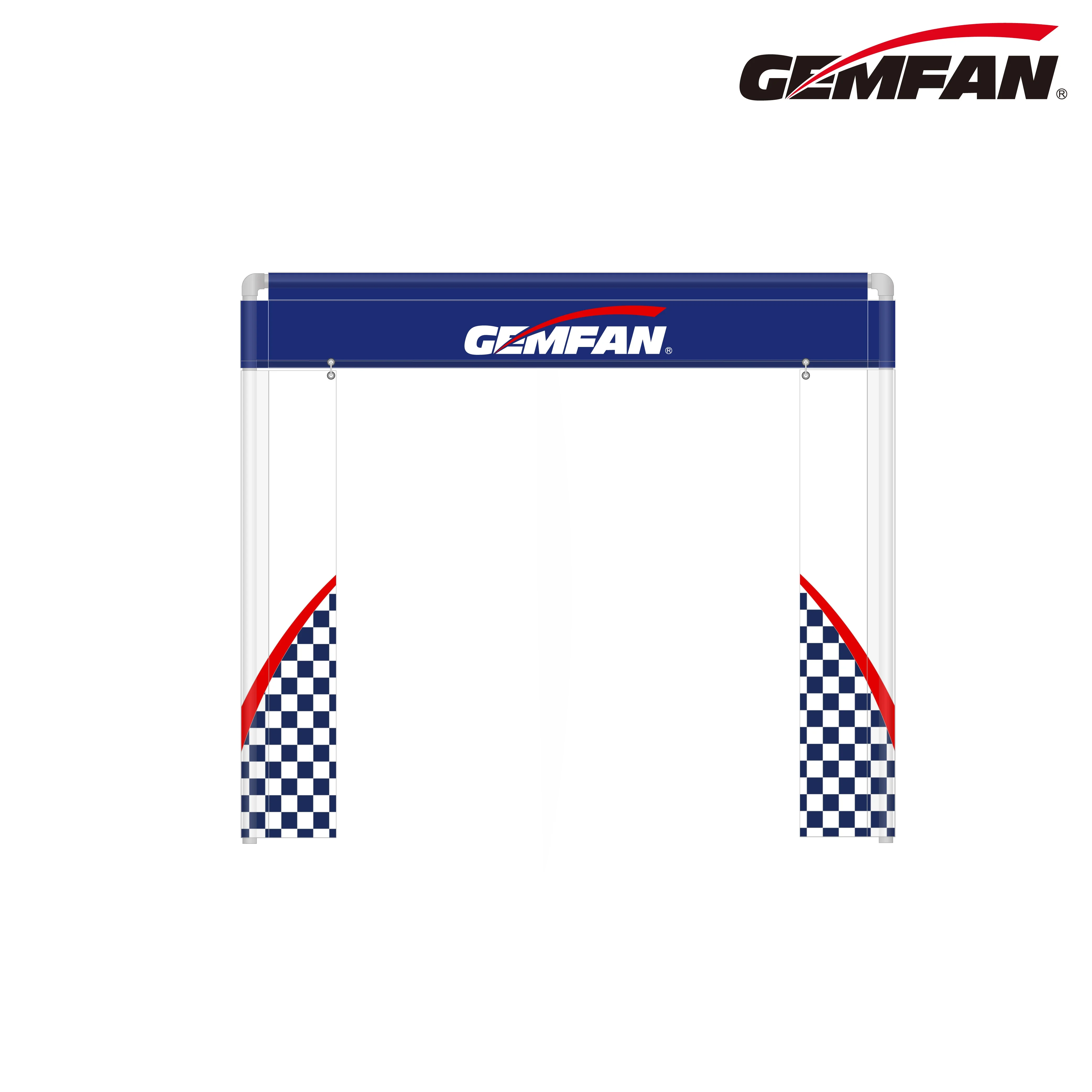 Гоночные ворота Gemfan 213*183 см 5x5 футов FPV Для беспилотных летательных аппаратов FPV, уличная Летающая тренировка, гоночная гонка (без установочных трубок)