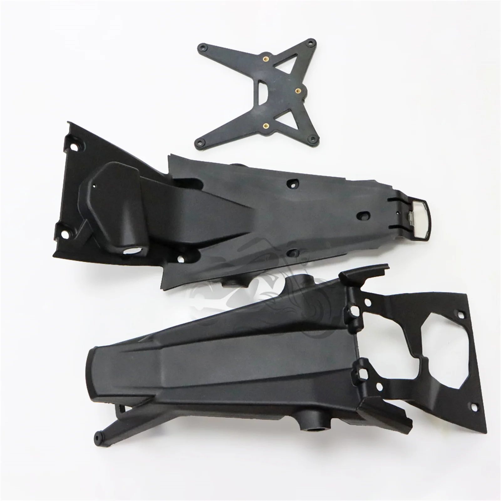 Fit For Ducati Monster 696 796 795 M1100 1200 Rear Tire Fender License Number Plate Frame Holder Bracket Turn Signal Light