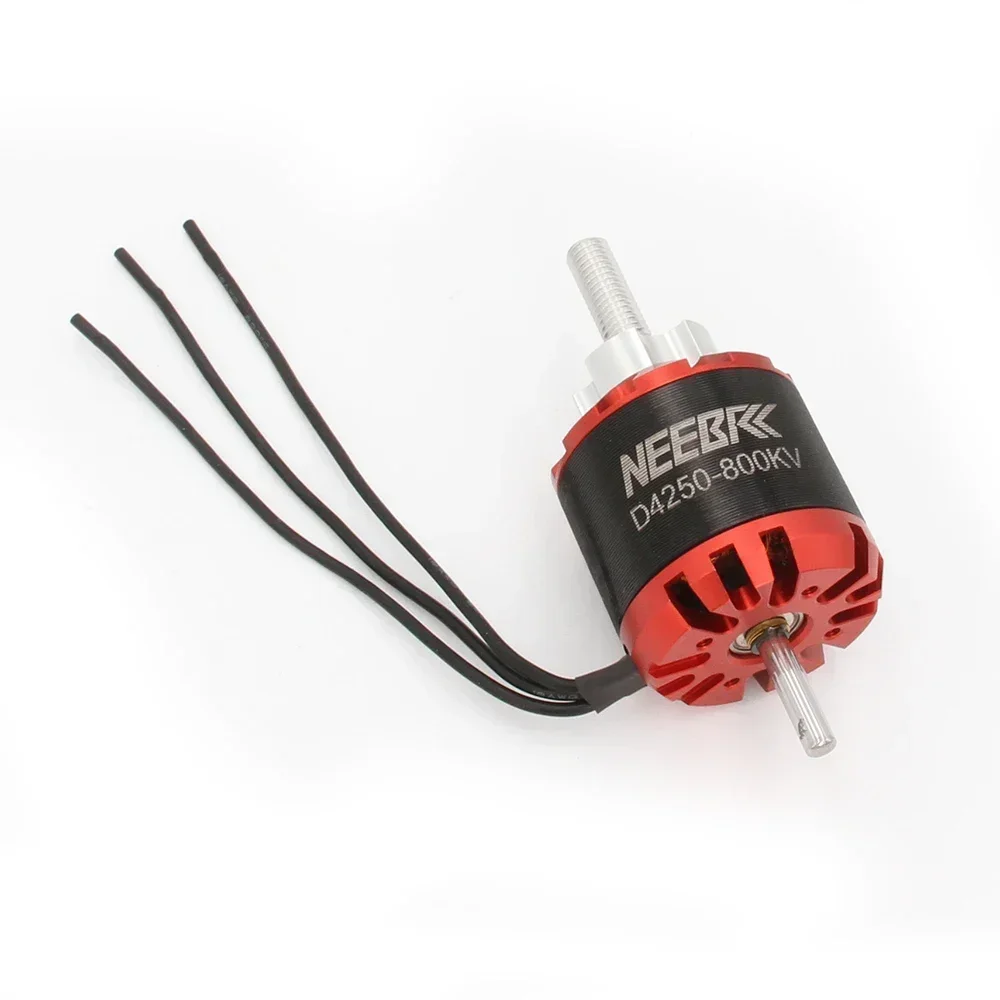 NEEBRC 4250 RC Outrunner Brushless Motor 600KV 800KV 3-7S with 80A V2 ESC Speed Controller for FPV Fix-Wing Drone Multicopter