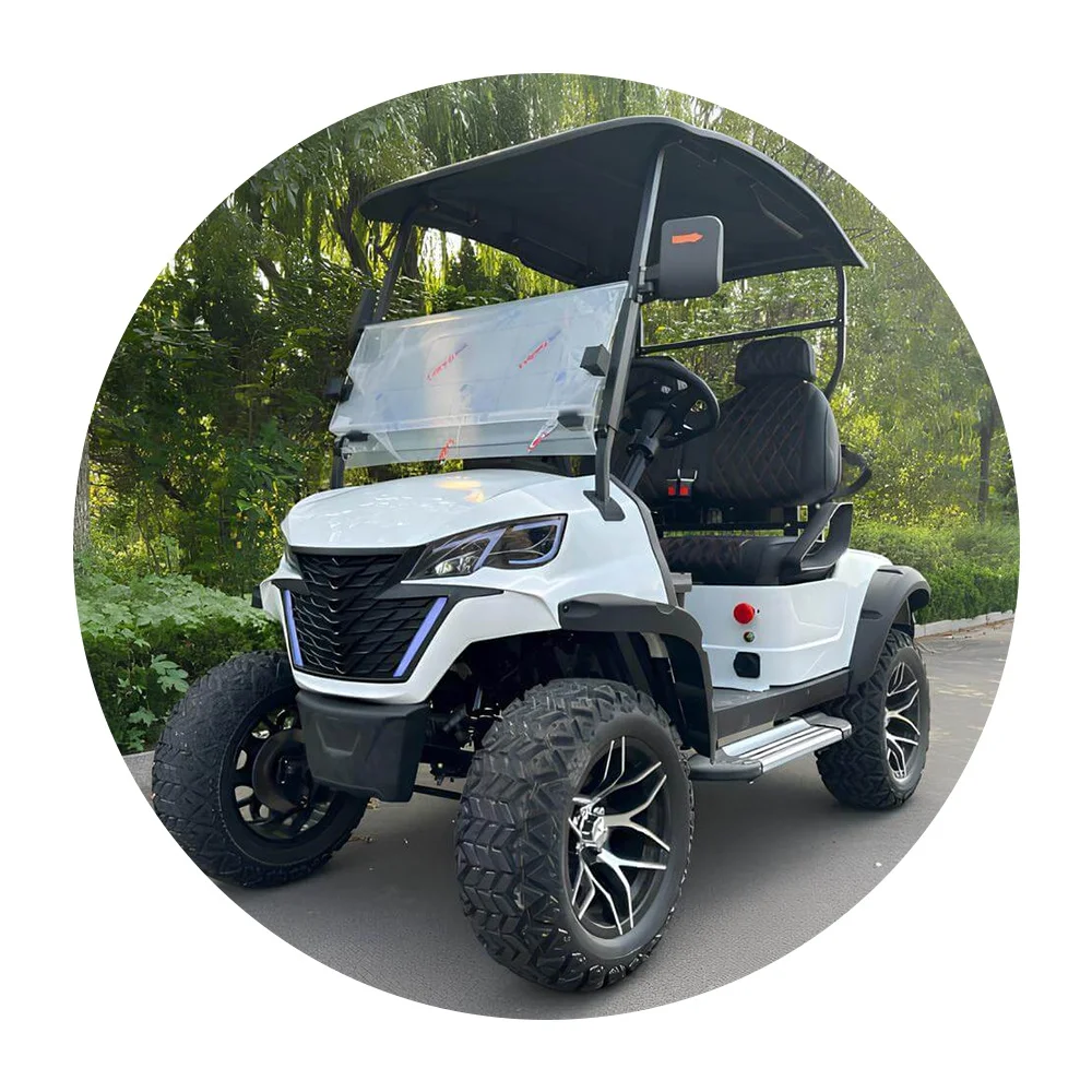 Carrinhos de golfe elétricos offroad de 4 lugares, preços baratos, carro buggy para venda, carros de clube chinês, 6 volts de com carrinho de golfe dobrado