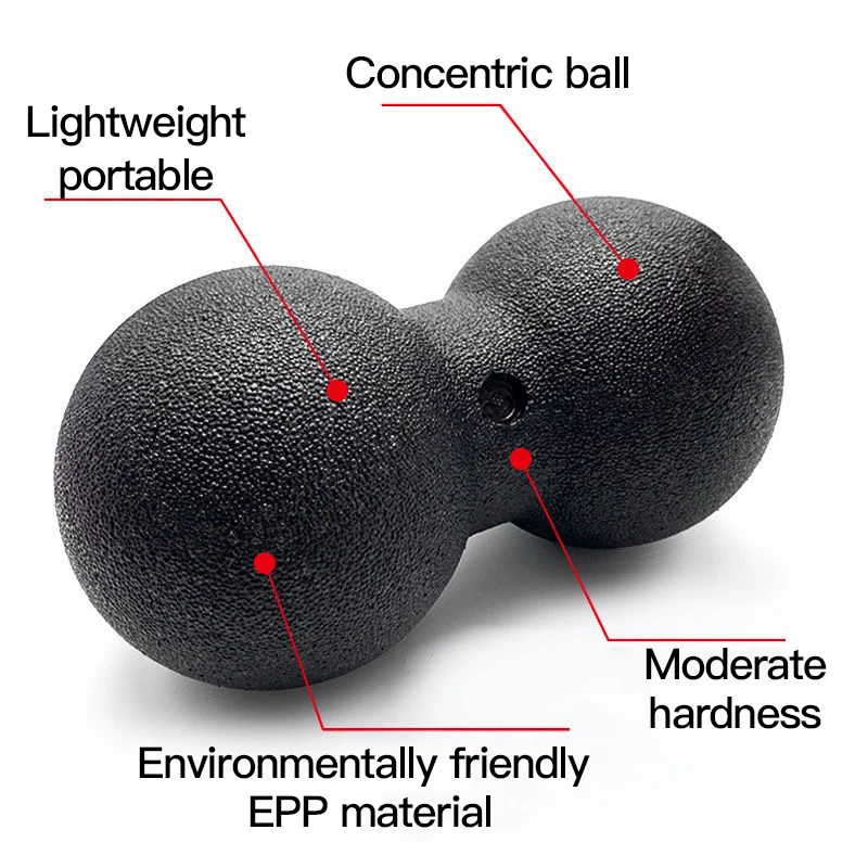 

EPP Solid Peanut Balls Fascia Balls Relaxing Shoulder and Cervical Spine Deep Muscle Back Massage Balls