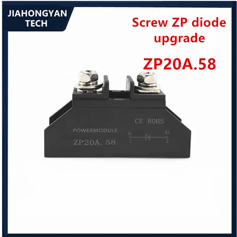 High power diode ZP5A ZP10A ZP20A ZP30A ZP50A ZP100A ZP150A rectifier diode 1000V M220.58 Radiator HS1040 HS3060 HS3060F