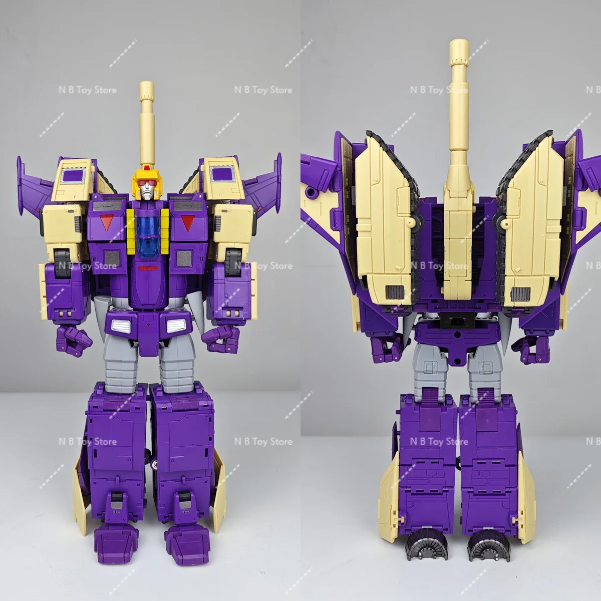 Transformação g1 dx9 d08 ganalt 3.0 mp escala blitzwing três mudanças modelo de tanque de aeronave brinquedos de figura de ação com caixa