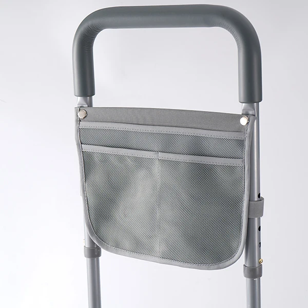 قضبان سرير لكبار السن للسلامة - مع ضوء حركة وجيب تخزين، قضبان أمان للسرير لكبار السن #2