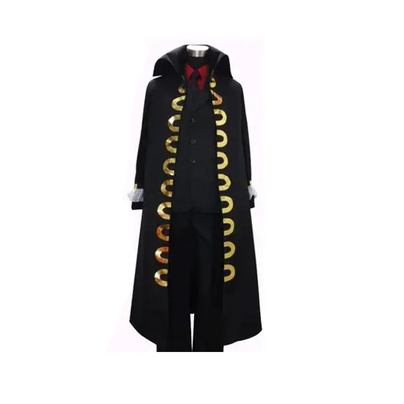 Anime  LUFFY Cloak Cosplay Costume Halloween Party Custom Size