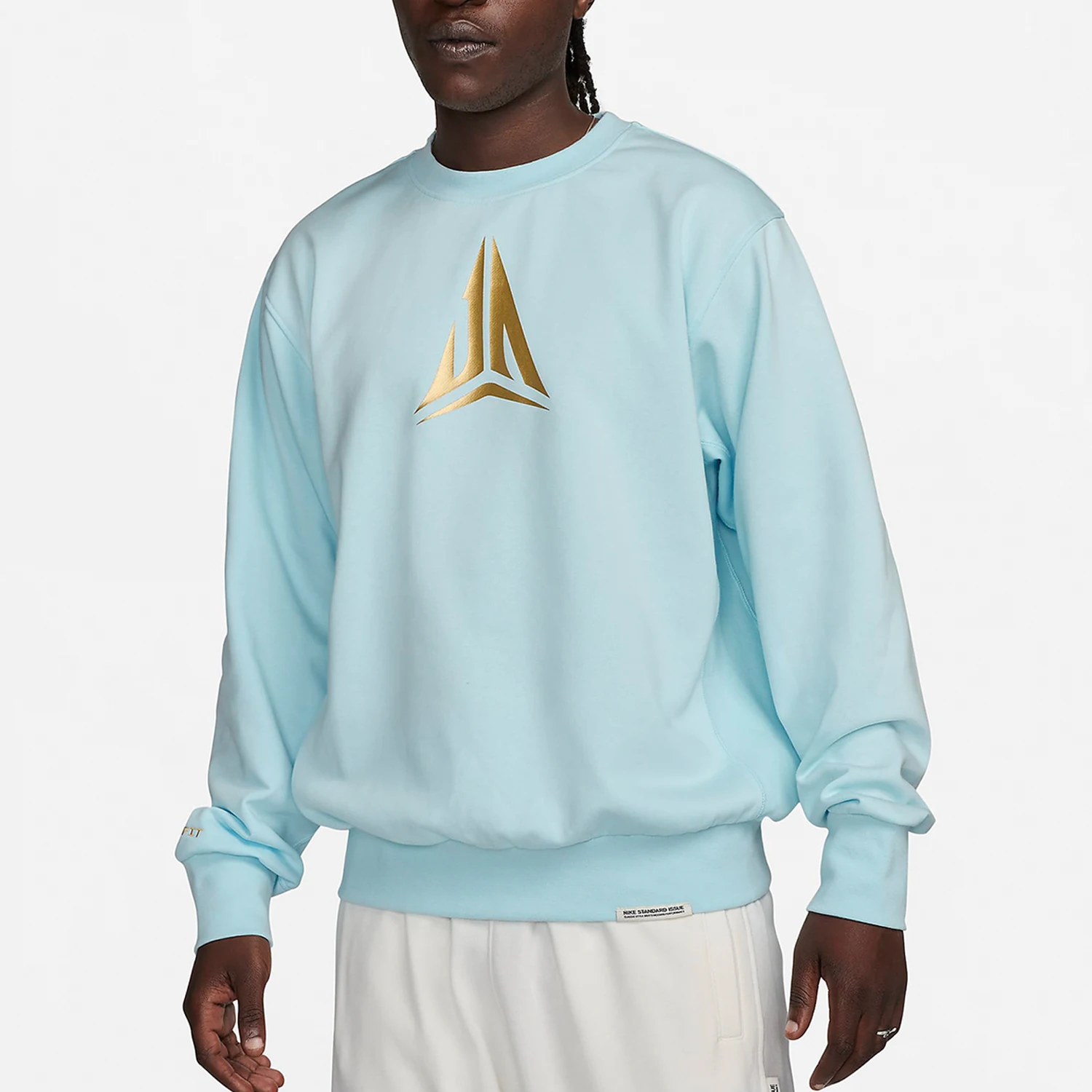 

Nike genuine 2024 New Men's Round Neck Basketball Sweatshirt FZ5735-474