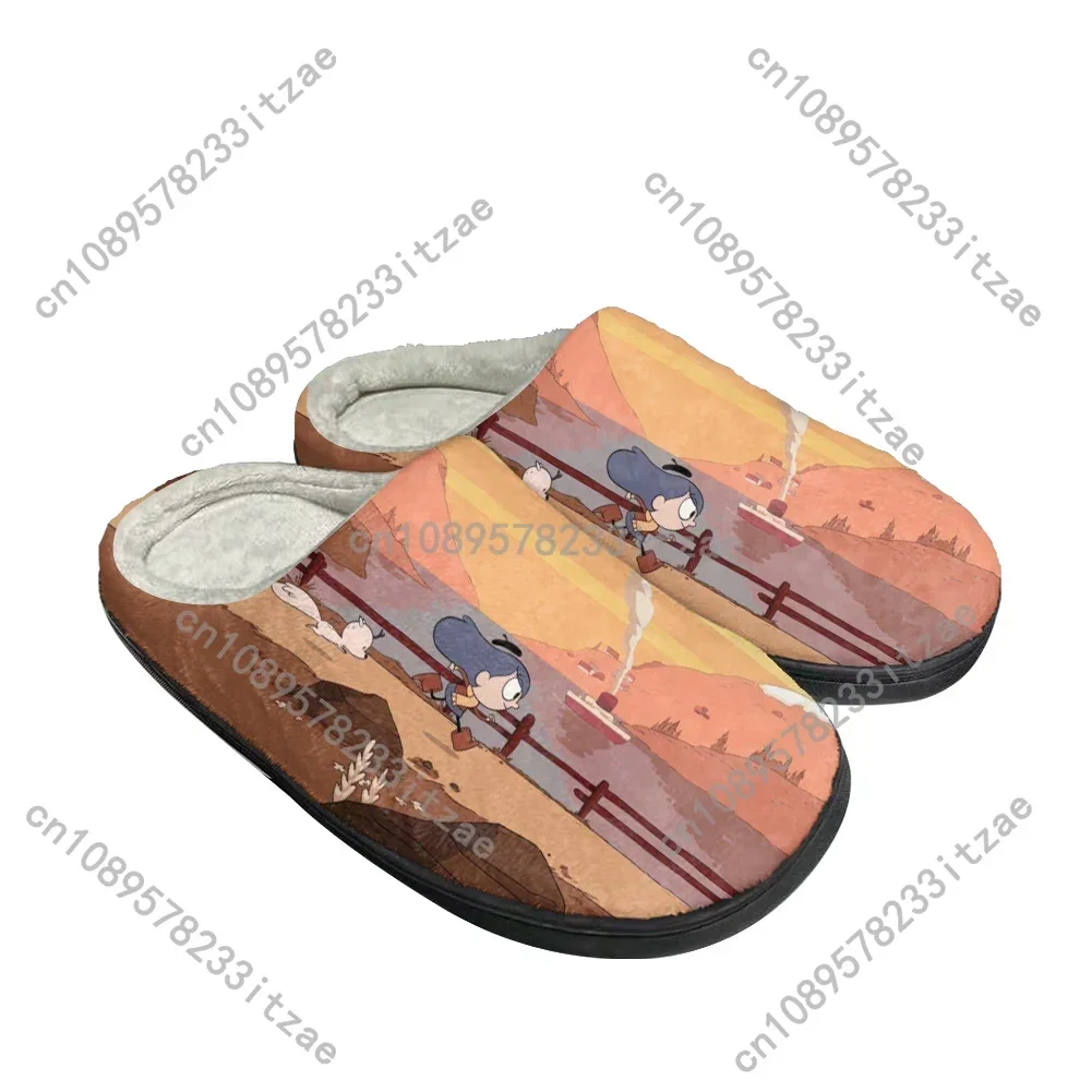 Hot Custom Hilda Cotton Slippers Mens Womens Teenager Latest Bedroom Plush Indoor Keep Warm Shoes Thermal Indoor Flat Slipper