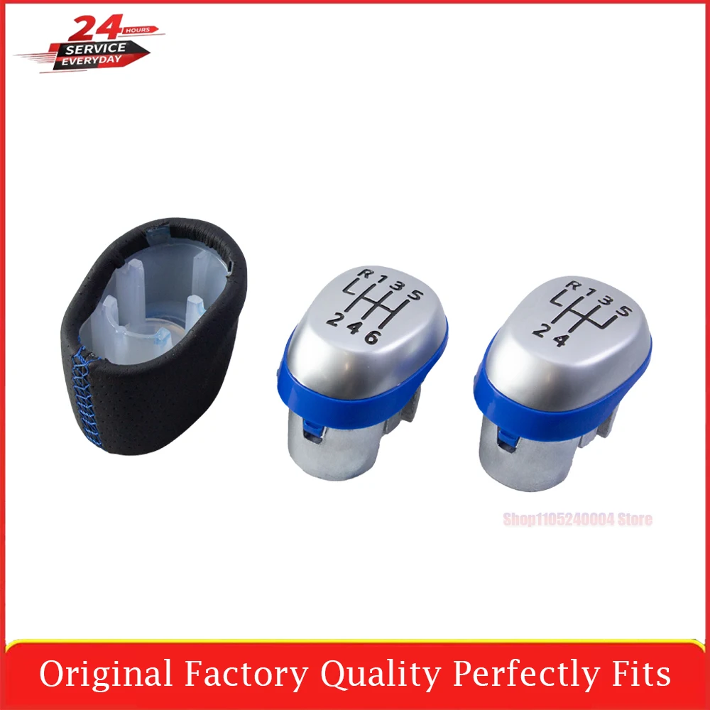 5 6 Speed Gear Shift Knob For Renault Megane MK4 BFB Kadjar Talisman 2016 On Car Interior Replacement Accessories OEM 328654845R
