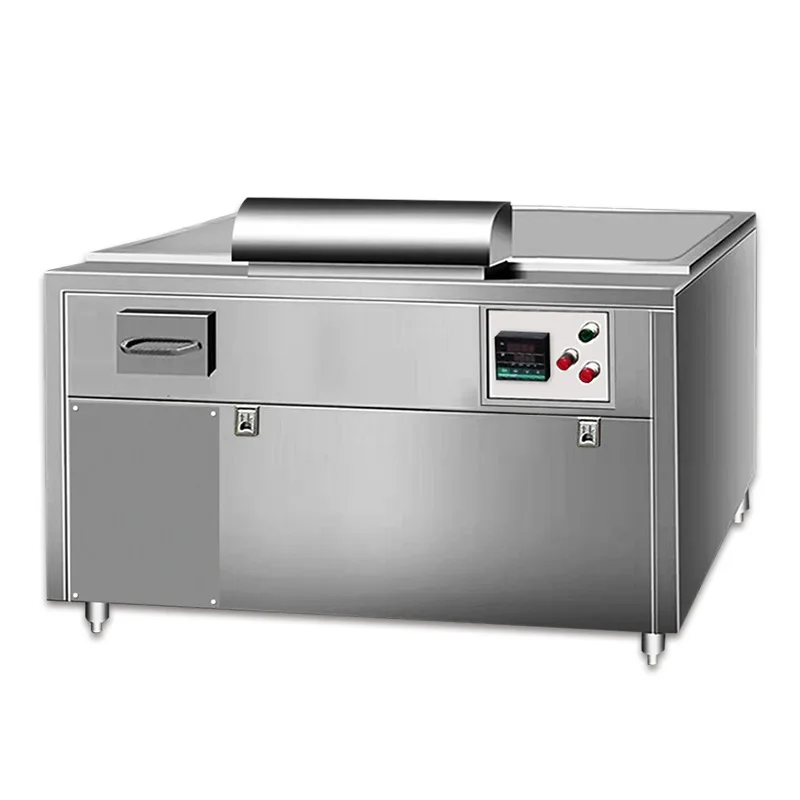 

Japanese-style teppanyaki equipment, large electric gas grill, thickened