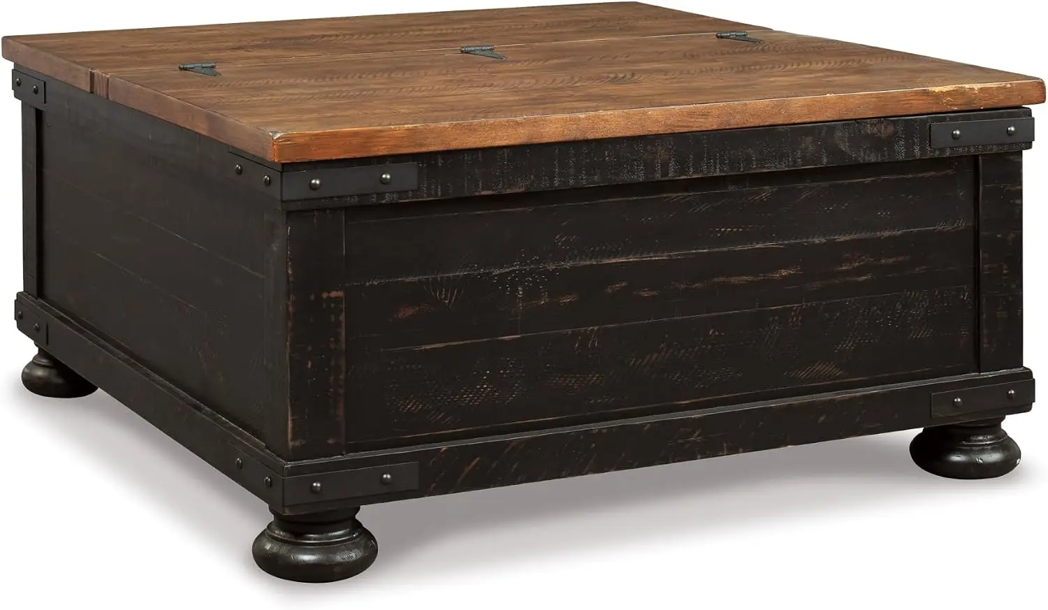 Valebeck Lift Top Coffee Table, Storage, Split-top Design, Wood, 36