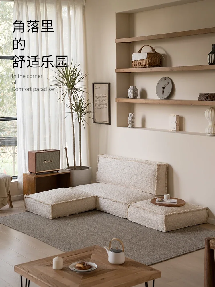 

Lazy person sofa can lie down and sleep, Japanese style futon sponge seat cushion, soft seat cushion, tatami rice cushion, cushi