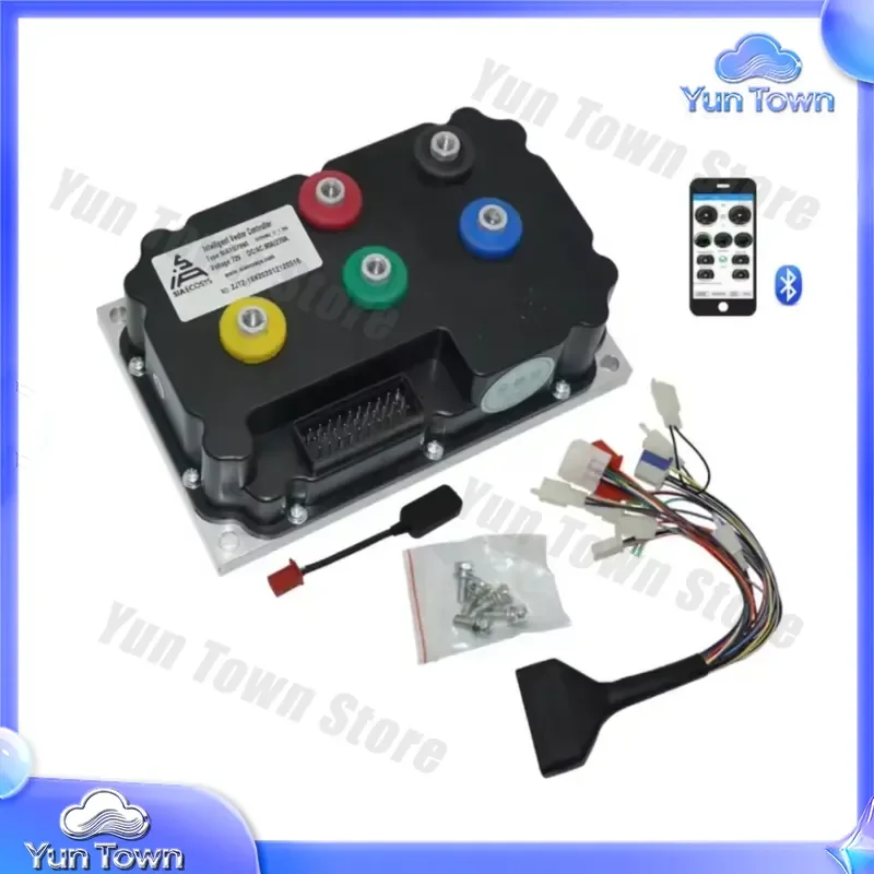 High Power Electric Motorcycle Controller for QS Motor 330A 72V 6000W-8000W Programmable ESC Speed Controller for E-Bike