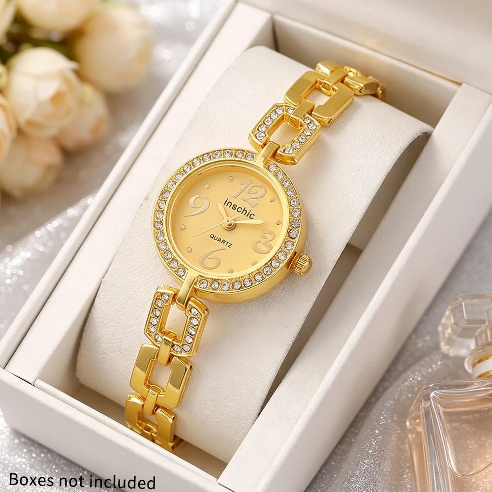 1Pc Trendy Latest Elegant And Fashionable Quartz Watch, Ideal Gift For Friends And Family On Valentine's Day, Easter, Birthdays!
