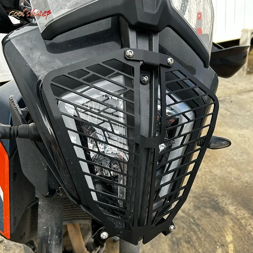 Imagen 2 del producto Protector de faros para motocicleta, cubierta protectora de faro delantero para 390 790 890 Adventure ADV R S 2019 2020 2021 2022