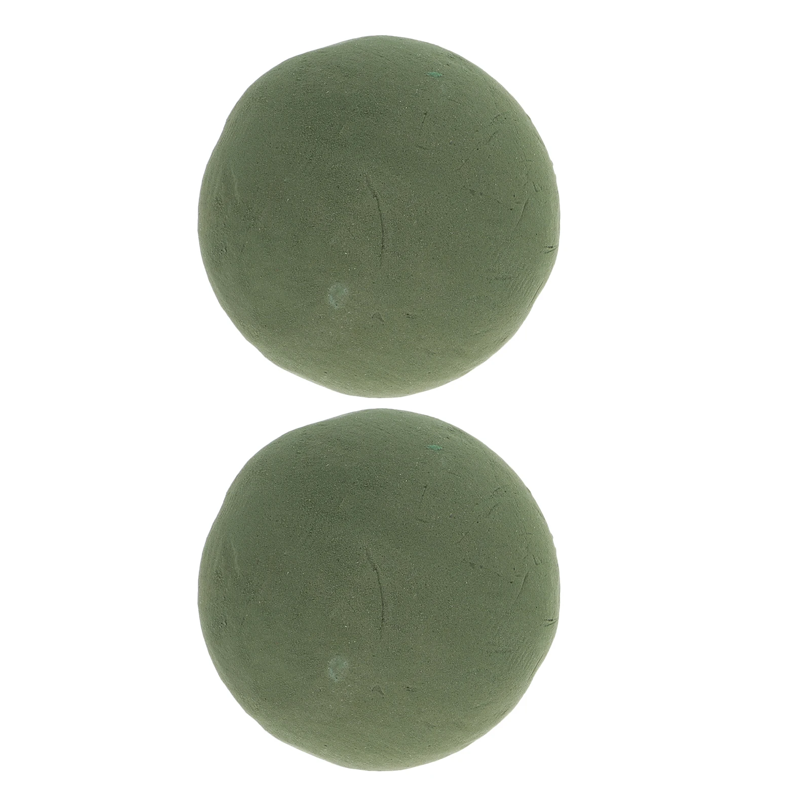 2 uds. De espuma de flores en forma de bola, esponja Floral húmeda y seca redonda verde de 5,89 pulgadas para boda, cumpleaños, Navidad, ramo de decoración Diy