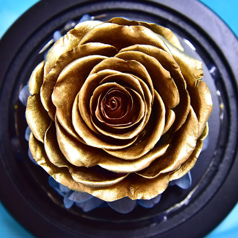 

Rose Ornament Home Glowing Eternal Decor Gift Decoration Valentine's Day Decorations LED