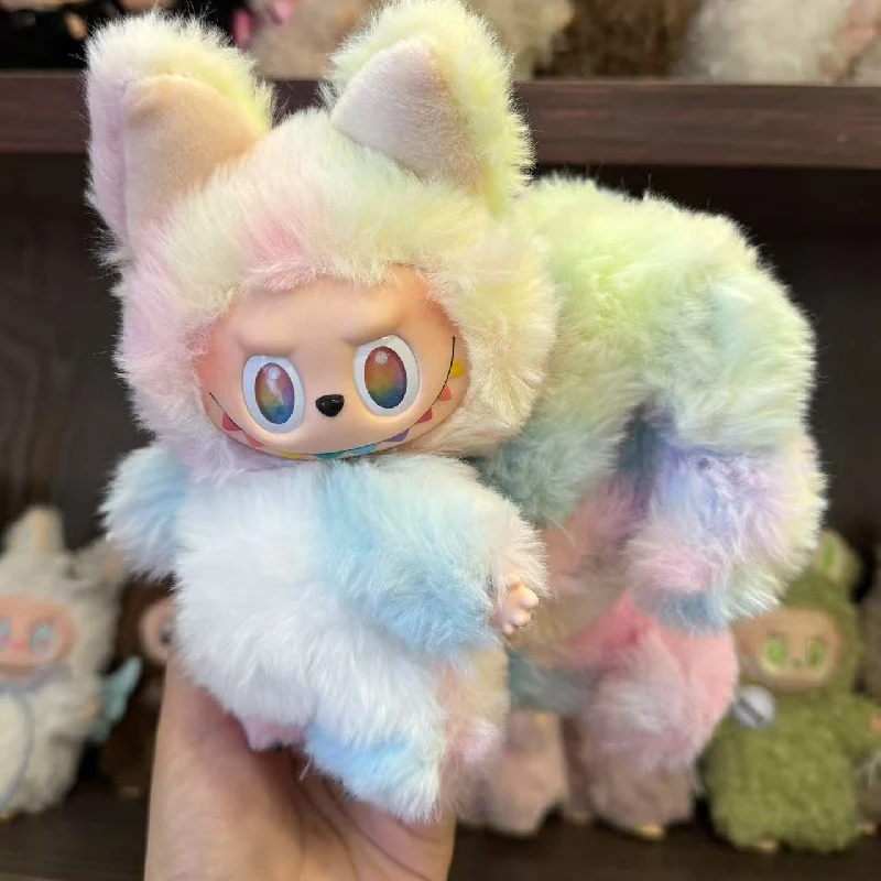 

Новинка для Labubu с девятихвостой лисой, одежда, милая виниловая кукла 17 см V1 V3, аксессуары для одежды «сделай сам», игрушки, подарки, набор украшений с подвеской